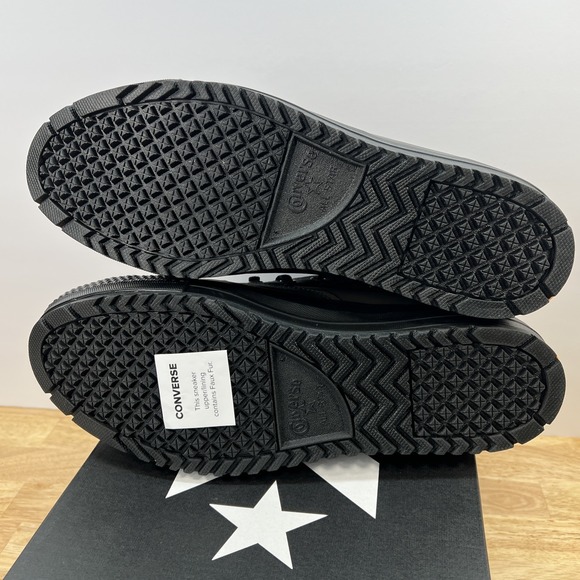 Converse Malden Street Boots M11/W13 Mid Leather Brown Truffle Waterproof - Picture 8 of 12